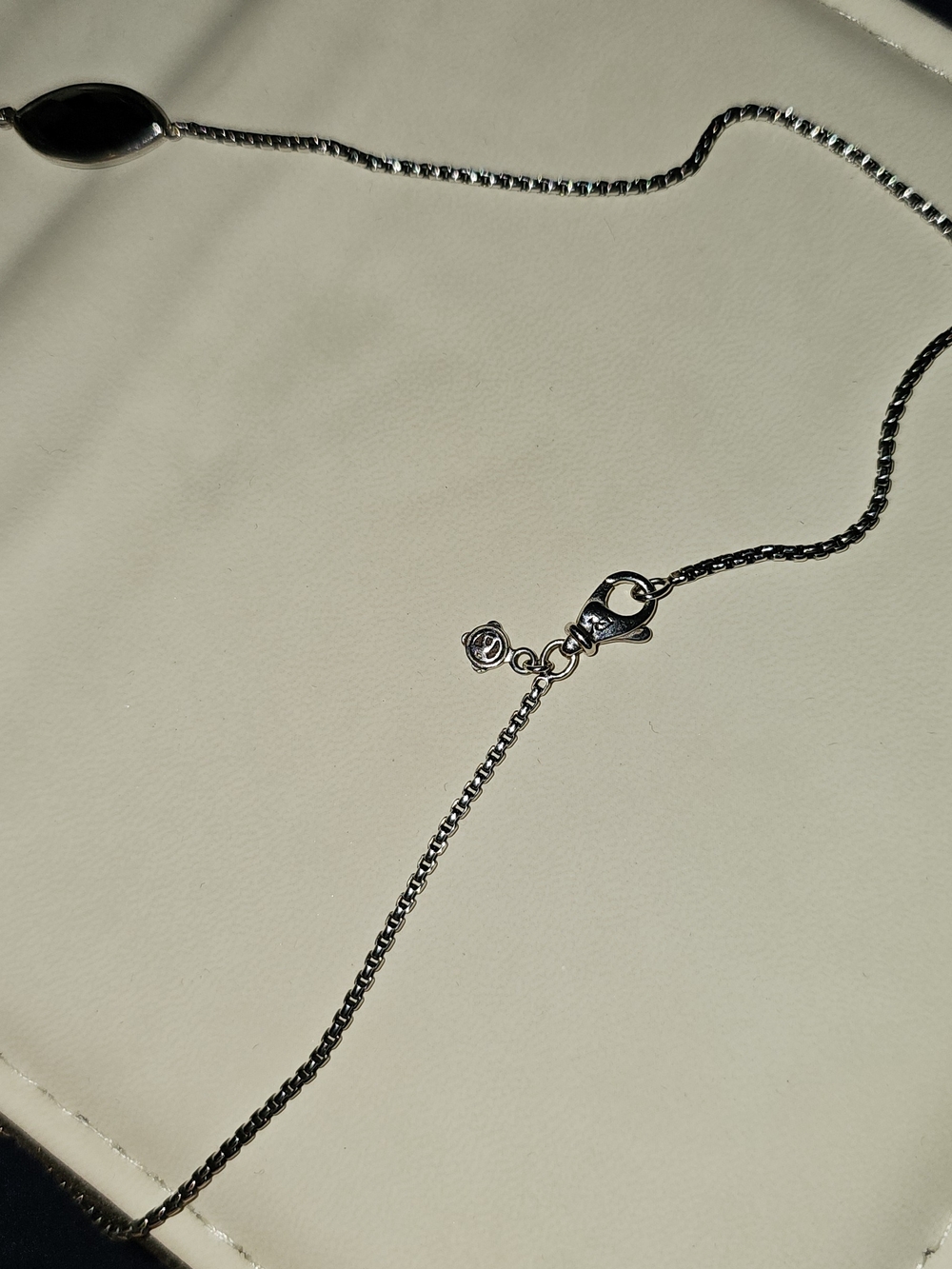 David Yurman Black Station Long Necklace NO RETURNS FINAL SALE. - Picture 4 of 6